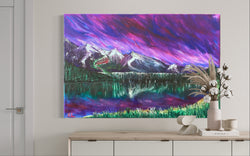 Purple Mountain Reflection