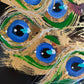 Golden peacock